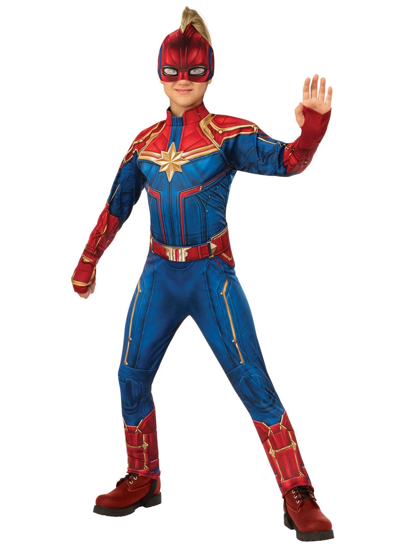 Rubie's Captain Marvel Deluxe Costume For Kids - Marvel Captain Marvel 5 Rubie's Captain Marvel Deluxe Costume For Kids - Marvel Captain Marvel