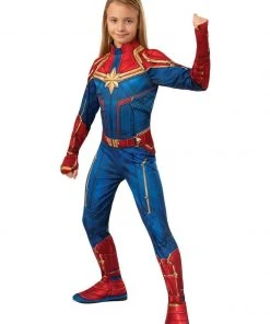 Rubie's Captain Marvel Hero Costume For Kids - Marvel Captain Marvel