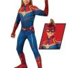 Rubie's Captain Marvel Hero Costume For Kids - Marvel Captain Marvel