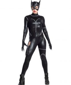 Rubie's Catwoman Deluxe Costume For Adults - Warner Bros Batman Returns