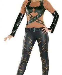 Rubie's Catwoman Deluxe Costume For Adults - Warner Bros DC Comics