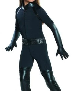 Rubie's Catwoman Deluxe Costume For Kids - Warner Bros Dark Knight