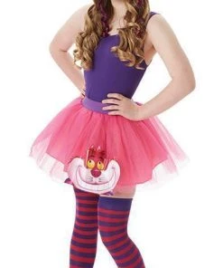 Rubie's Cheshire Cat Tutu & Ears Set For Teens - Disney Alice In Wonderland