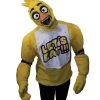 Rubie's Chica The Chicken Deluxe Costume For Adults - Five Night's At Freddy's 1 Rubie's Chica The Chicken Deluxe Costume For Adults - Five Night's At Freddy's