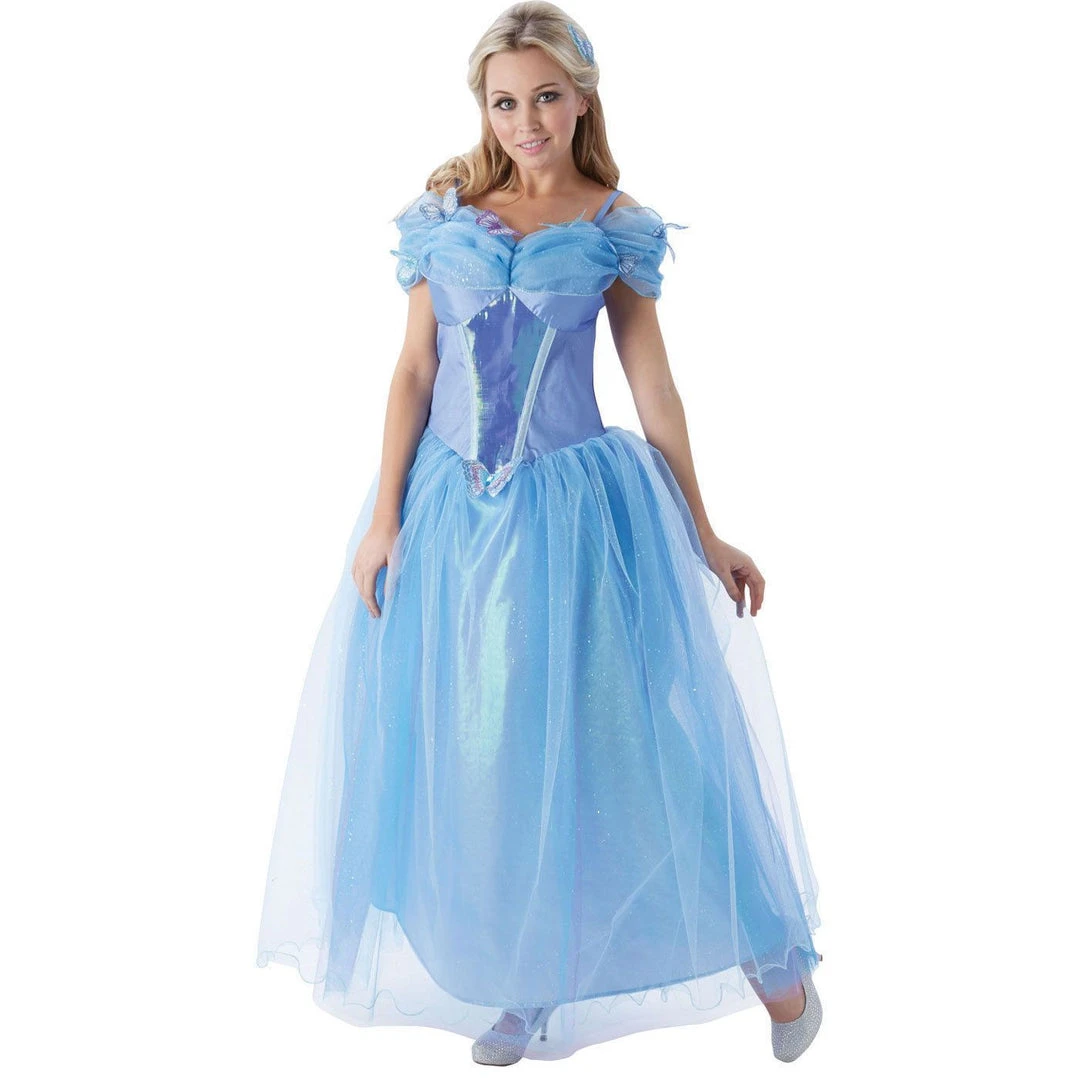 Rubie's Cinderella Movie Deluxe Costume For Adults - Disney Cinderella 3 Rubie's Cinderella Movie Deluxe Costume For Adults - Disney Cinderella