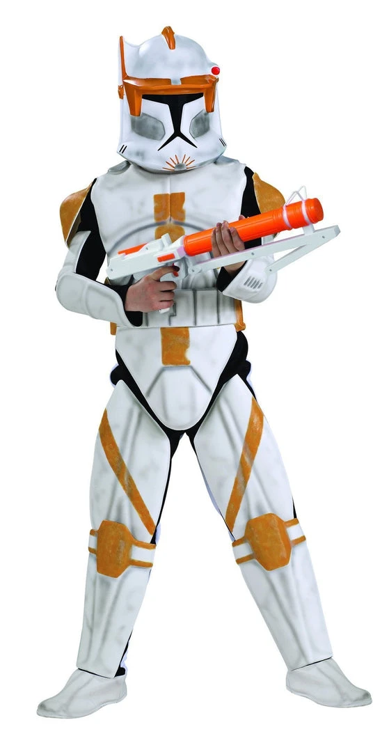 Rubie's Clone Trooper Commander Cody Deluxe Costume For Kids - Disney Star Wars 3 Rubie's Clone Trooper Commander Cody Deluxe Costume For Kids - Disney Star Wars