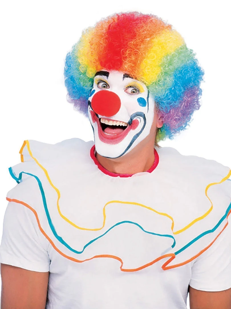 Rubie's Clown Multicoloured Wig For Adults 3 Rubie's Clown Multicoloured Wig For Adults