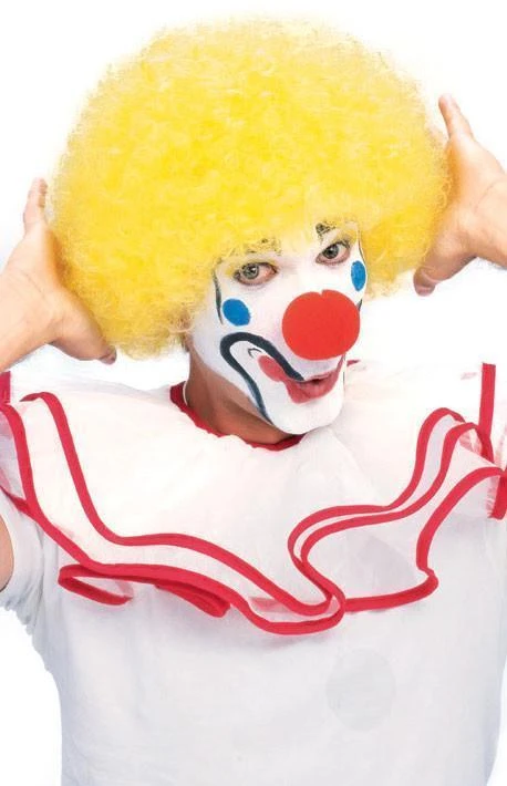 Rubie's Clown Yellow Wig For Adults 3 Rubie's Clown Yellow Wig For Adults