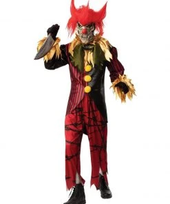 Rubie's Crazy Clown Costume For Adults