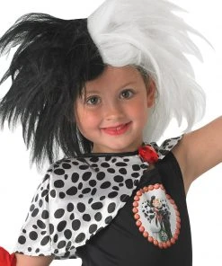 Rubie's Cruella De Vil Costume For Kids - Disney 101 Dalmatians 9 Rubie's Cruella De Vil Costume For Kids - Disney 101 Dalmatians