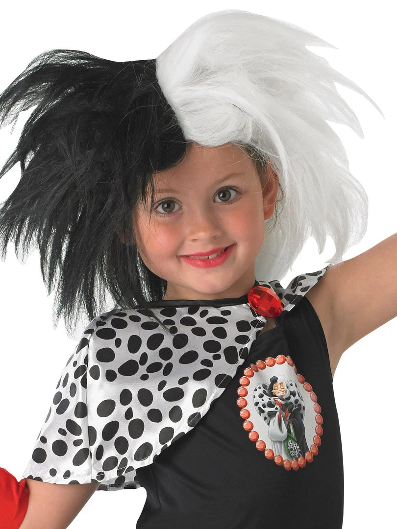 Rubie's Cruella De Vil Costume For Kids - Disney 101 Dalmatians 5 Rubie's Cruella De Vil Costume For Kids - Disney 101 Dalmatians
