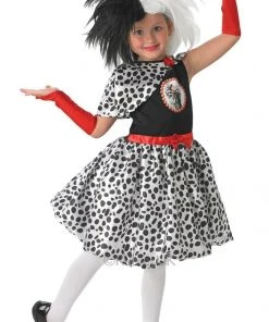 Rubie's Cruella De Vil Costume For Kids - Disney 101 Dalmatians