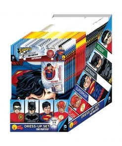 Rubie's DC Comics Boys Partytime Dress Ups Asst 32 Pack - Warner Bros DC Comics Kids
