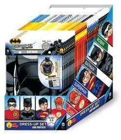 Rubie's DC Comics Boys Partytime Dress Ups Asst 32 Pack - Warner Bros DC Comics Kids