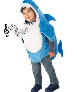 Rubie's Daddy Shark Deluxe Blue Costume For Toddlers And Kids - Baby Shark