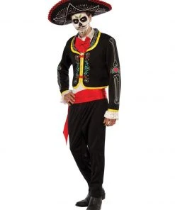 Rubie's Day Of The Dead Senior Costume For Adults