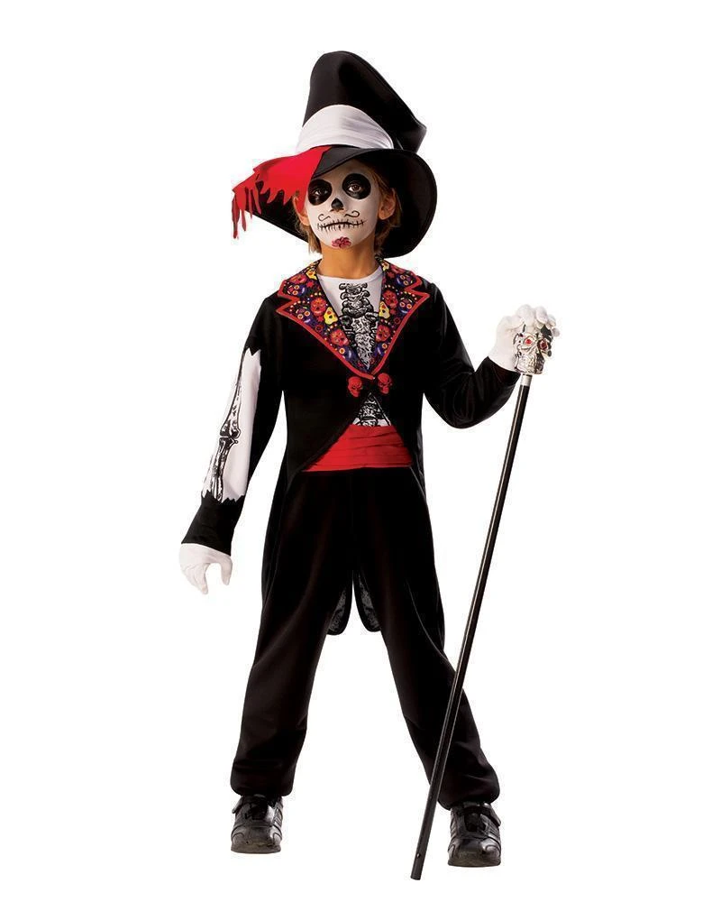 Rubie's Day Of The Dead Costume For Kids 3 Rubie's Day Of The Dead Costume For Kids