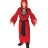Rubie's Devil Robe With Skull & Webs Costume For Kids