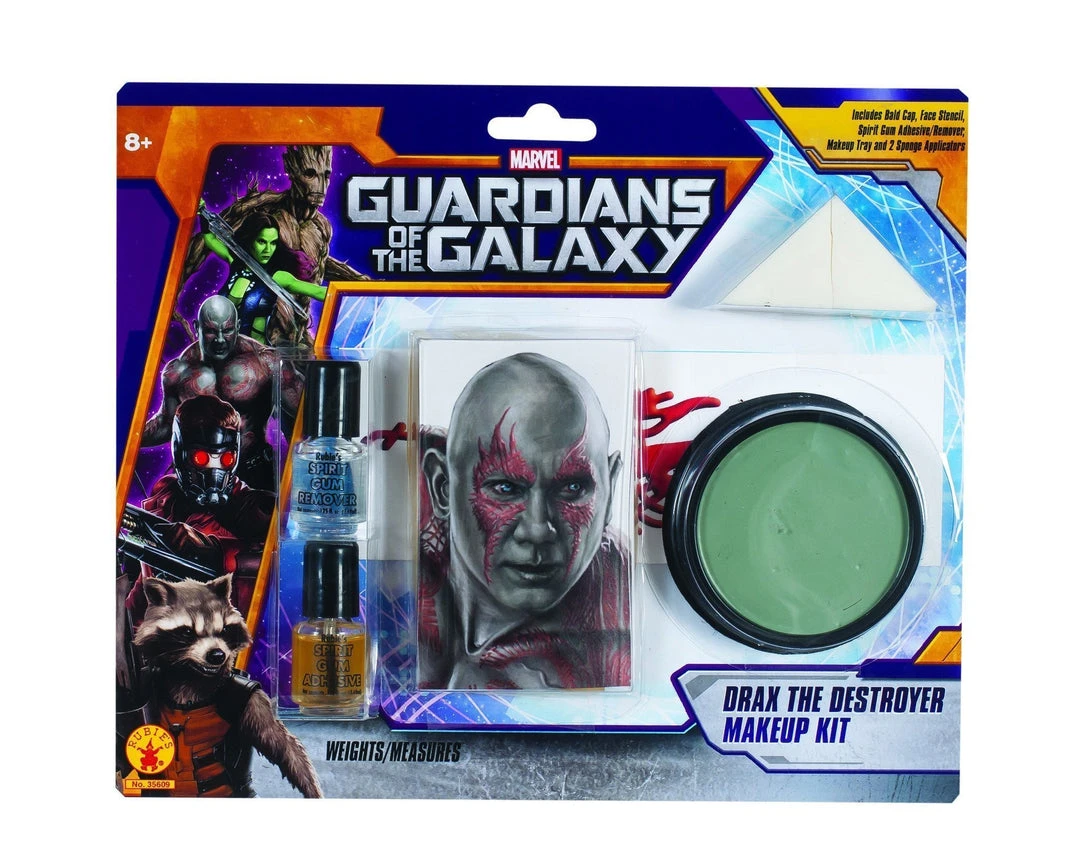 Rubie's Drax The Destroyer Make Up Kit - Marvel Guardians Of The Galaxy 3 Rubie's Drax The Destroyer Make Up Kit - Marvel Guardians Of The Galaxy