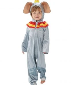Rubie's Dumbo The Elephant Jumpsuit Costume For Toddlers And Kids - Disney Dumbo