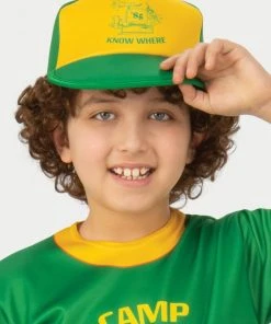 Rubie's Dustin 'Camp Know Where' T-Shirt For Kids - Netflix Stranger Things