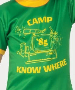 Rubie's Dustin 'Camp Know Where' T-Shirt For Kids - Netflix Stranger Things 8 Rubie's Dustin 'Camp Know Where' T-Shirt For Kids - Netflix Stranger Things