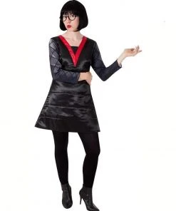 Rubie's Edna Mode Deluxe Costume For Adults - Disney Pixar The Incredibles