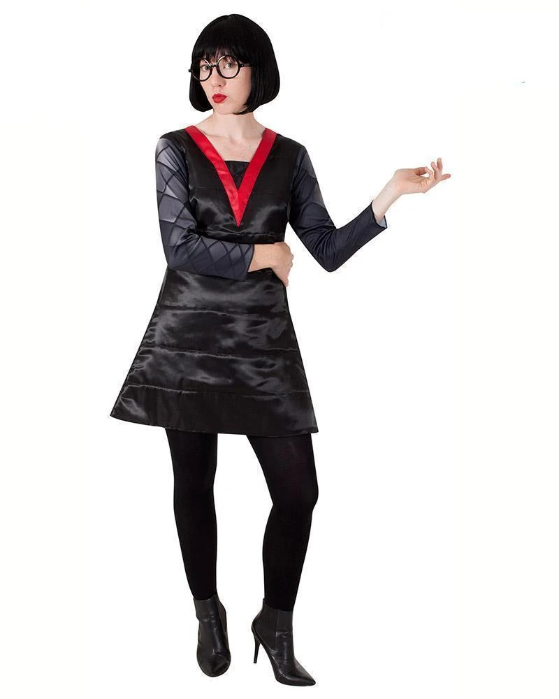 Rubie's Edna Mode Deluxe Costume For Adults - Disney Pixar The Incredibles 3 Rubie's Edna Mode Deluxe Costume For Adults - Disney Pixar The Incredibles