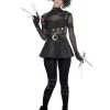Rubie's Edward Scissorhands Sexy Deluxe Costume For Adults - Edward Scissorhands