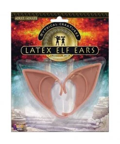 Rubie's Elf Latex Flesh Colour Ears For Adults