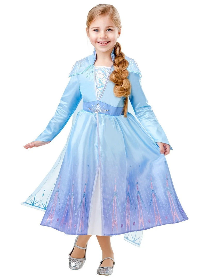 Rubie's Elsa Deluxe Costume For Kids - Disney Frozen 2 3 Rubie's Elsa Deluxe Costume For Kids - Disney Frozen 2
