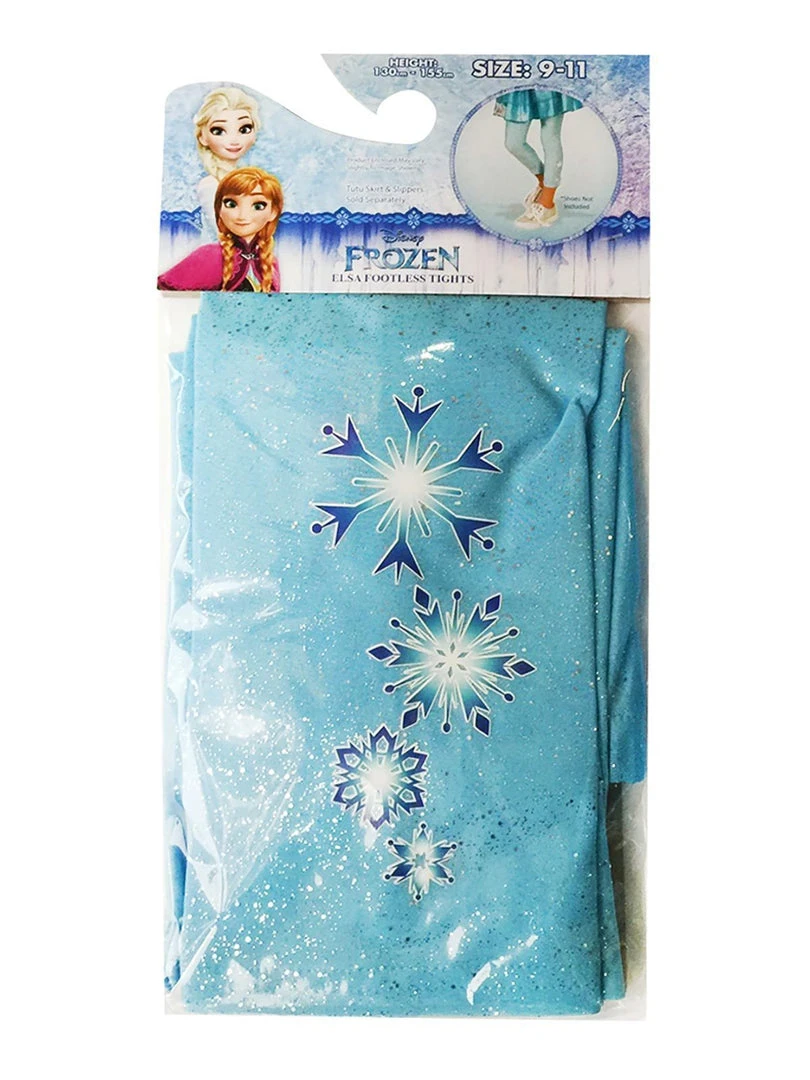 Rubie's Elsa Footless Tights For Kids - Disney Frozen 6 Rubie's Elsa Footless Tights For Kids - Disney Frozen