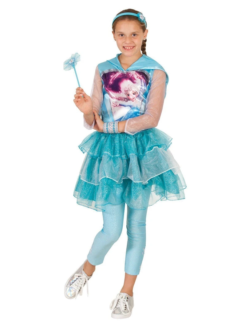 Rubie's Elsa Hooded Tutu Costume For Kids - Disney Frozen 5 Rubie's Elsa Hooded Tutu Costume For Kids - Disney Frozen