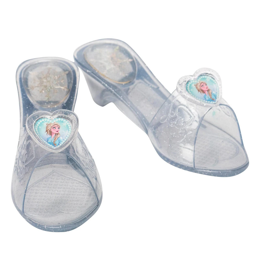 Rubie's Elsa Jelly Shoes For Kids - Disney Frozen 2 4 Rubie's Elsa Jelly Shoes For Kids - Disney Frozen 2