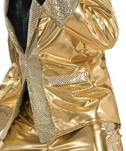 Rubie's Elvis Presley Collector's Edition Gold Suit For Adults - Elvis Presley 8 Rubie's Elvis Presley Collector's Edition Gold Suit For Adults - Elvis Presley