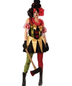 Rubie's Evil Clown Lady Costume For Adults