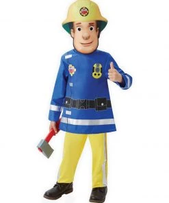 Rubie's Fireman Sam Costume For Toddlers - Mattel Fireman Sam Kids