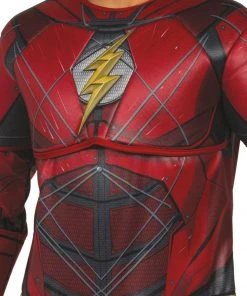 Rubie's Flash Deluxe Costume For Kids - Warner Bros Justice League