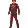 Rubie's Flash Deluxe Costume For Kids - Warner Bros Justice League