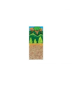 Beistle Forest 8-bit Backdrop Wall Decoration Letter F Costumes