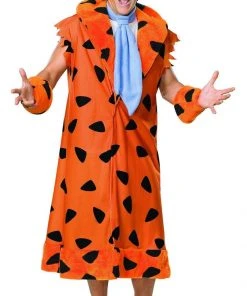 Rubie's Fred Flintstone Deluxe Costume For Adults - Warner Bros The Flintstones