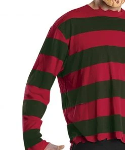 Rubie's Freddy Krueger Costume Top For Adults - Warner Bros Nightmare On Elm St 7 Rubie's Freddy Krueger Costume Top For Adults - Warner Bros Nightmare On Elm St