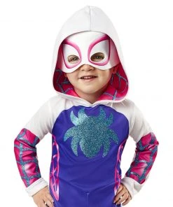 Rubie's Kids Ghost Spider Deluxe Costume For Toddlers - Marvel Spidey & His Amazing Friends