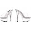 Ellie Shoes Inc Glass Slipper Platform Stiletto Shoe US Size For Adults