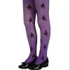 Rubie's Glitter Witch Purple Child Tights