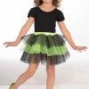 Rubie's Green And Black Girls Tutu Costume Kids