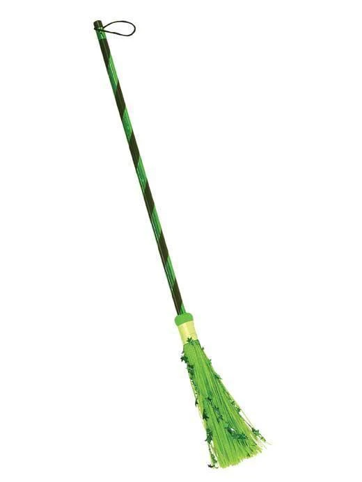 Rubie's Accessories Green Metallic Witch Broom 3 Rubie's Accessories Green Metallic Witch Broom