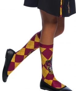 Rubie's Gryffindor Socks For Teens & Adults - Warner Bros Harry Potter