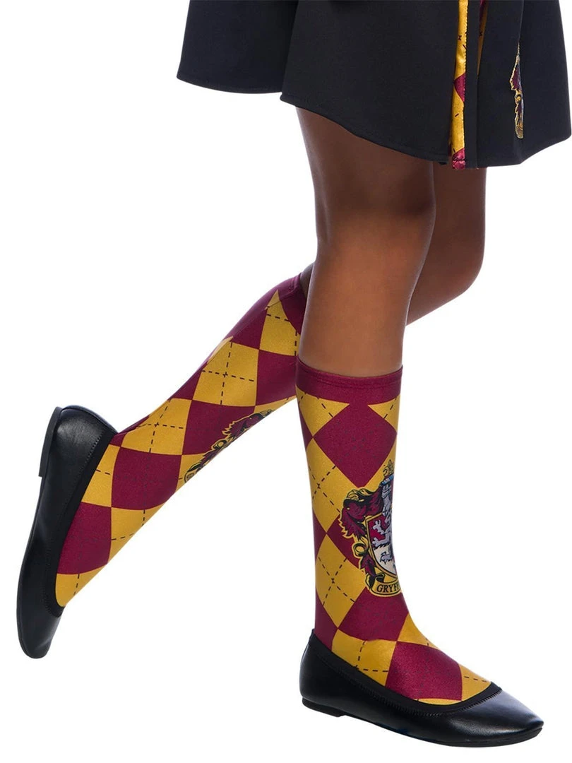 Rubie's Gryffindor Socks For Teens & Adults - Warner Bros Harry Potter 4 Rubie's Gryffindor Socks For Teens & Adults - Warner Bros Harry Potter