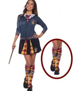 Rubie's Gryffindor Socks For Teens & Adults - Warner Bros Harry Potter